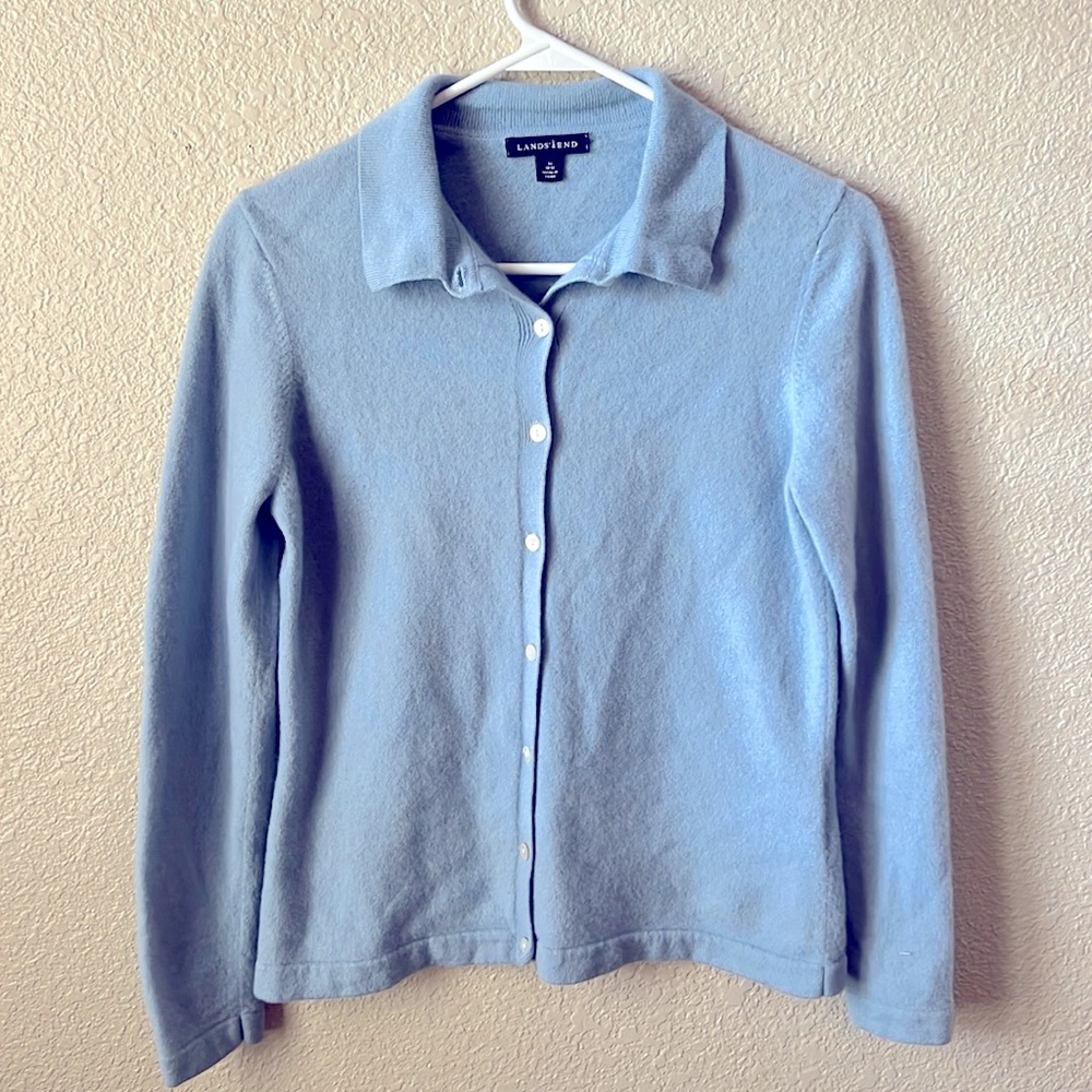 Lands End Cardigan Sweater